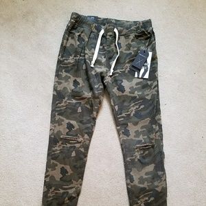 Stretch Camo joggers